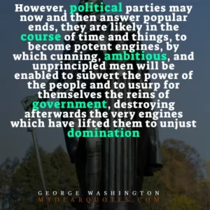 george washington quotes on the constitution