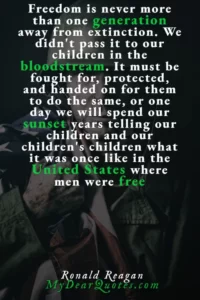 ronald reagan freedom speech
