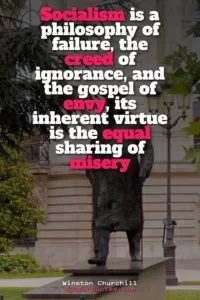 winston churchill quote on socialism and capitalism