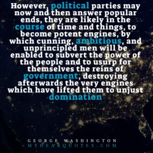 great saying by George Washington