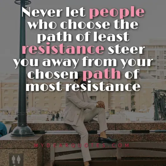 david goggins quotes about resistance.