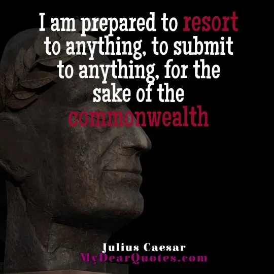 julius caesar commonwealth quote