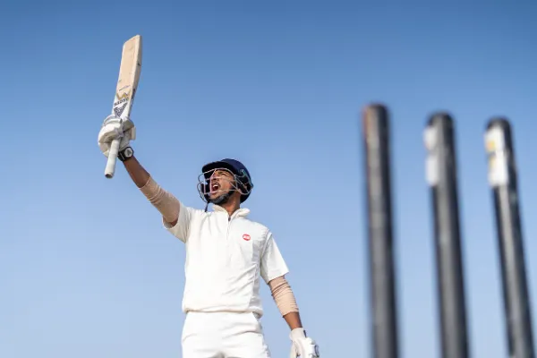 Cricket player in India