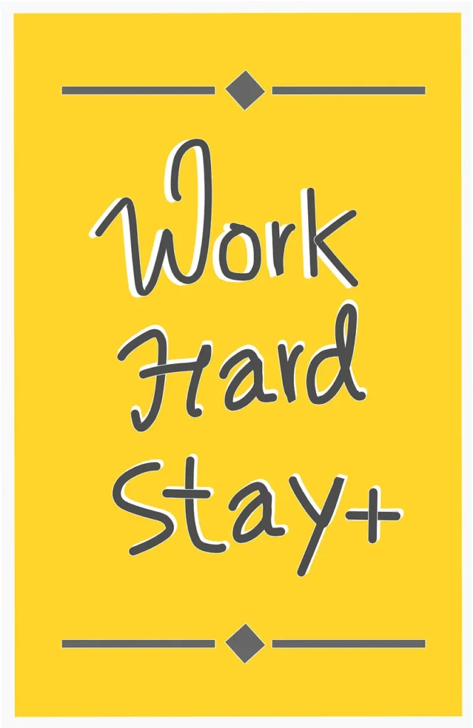 quote about strength and work hard
