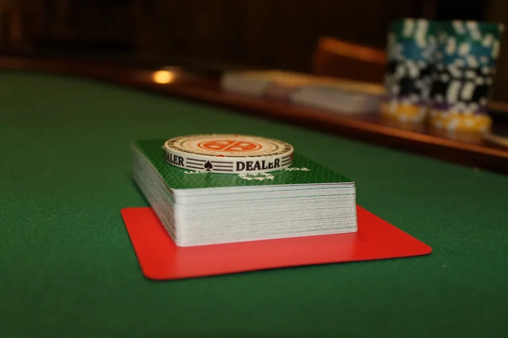poker dealer cards