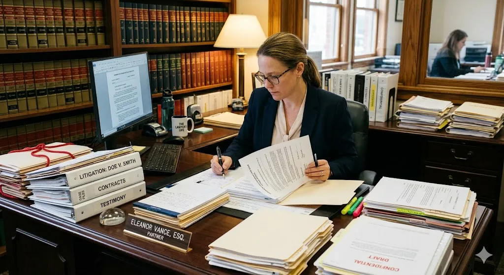 Legal documents desk