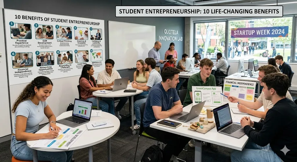 Student Entrepreneurship: 10 life changing benefits