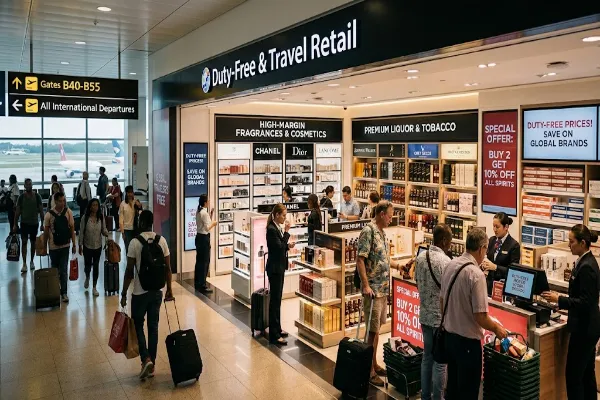 How Duty-Free Shops Make Money at Airports